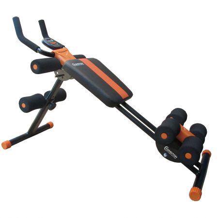 Aparat fitness AB Dual trainer Kondition cu computer, Portocaliu