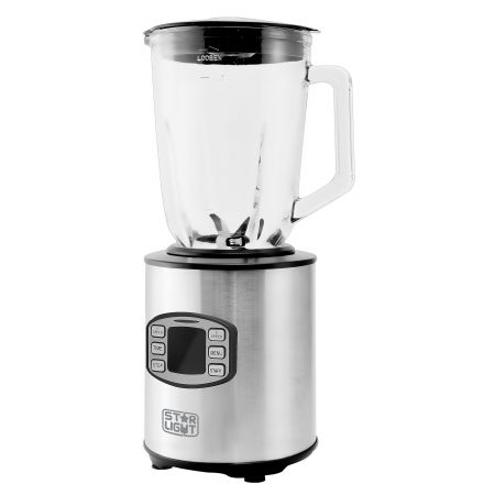 Blender Star-Light BG-800SS, 800W, reglaj electronic, 5 programe predefinite, Display LCD, inox