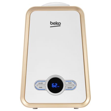 Umidificator cu ultrasunete Beko ATH7120, rezervor 3 l, 250 ml/h, Senzor de umiditate, Ionizare, Afisaj digital