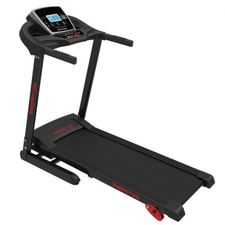 Banda de alergare electrica Energy Fit MT05K, ecran LCD luminat albastru, putere maxima motor 2.5cp, 12 programe presetate,greutate maxima admisa 110kg