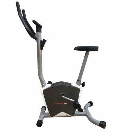 Bicicleta magnetica Energy Fit KPR61500, volanta 4 kg, 8 trepte rezistenta, pedalare in ambele sensuri, greutate suportata 100kg, senzori puls pe manere
