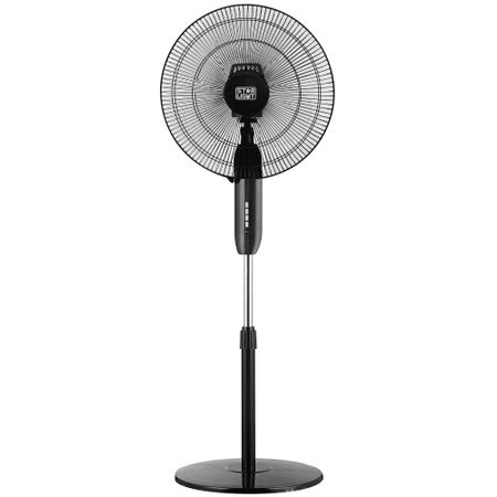 Ventilator cu picior Star-Light FTBB-60W, 60W, 40 cm diametru, Telecomanda, Timer, Negru